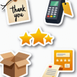 Shopping & Retail Icons - Sticker Sheet v5